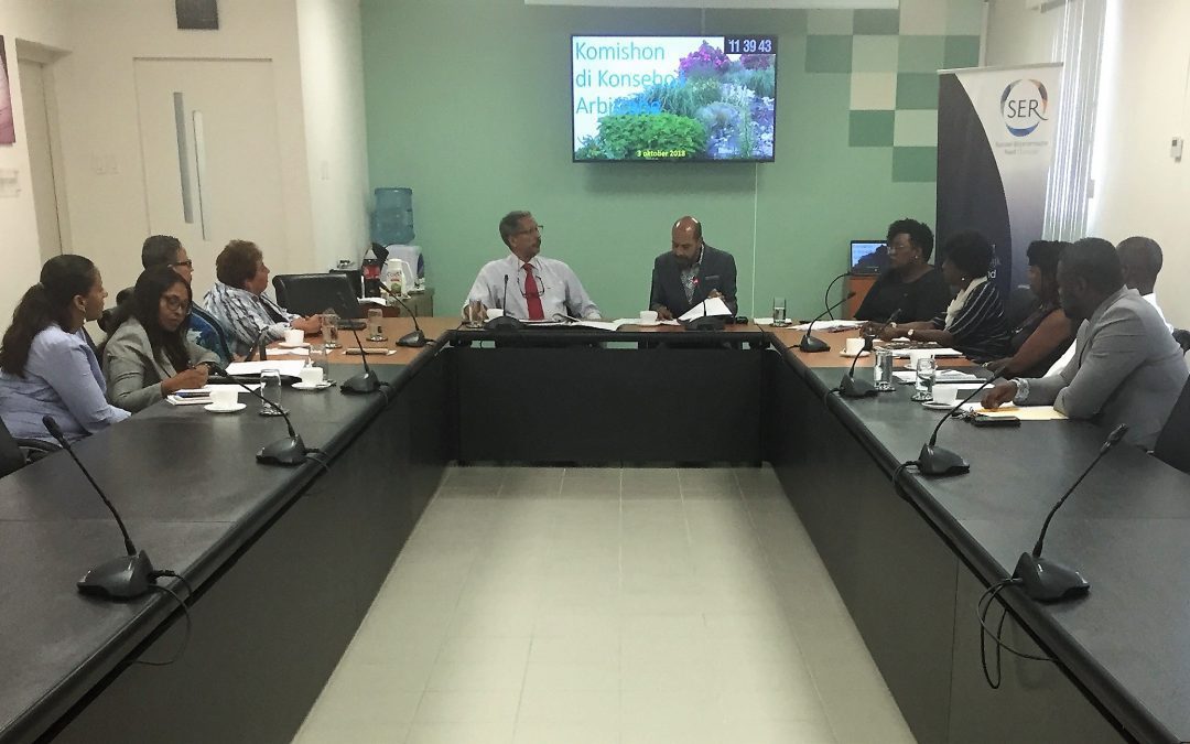 Komishon di Konseho i Arbitrahe ta tene promé reunion